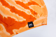 New Vintage Tie-Dye Hoodie - Orange