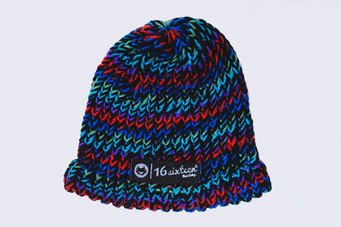 Knitted Beanie - Multi-Color