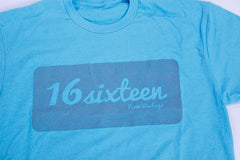 16Sixteen 3M Box Logo - Sky