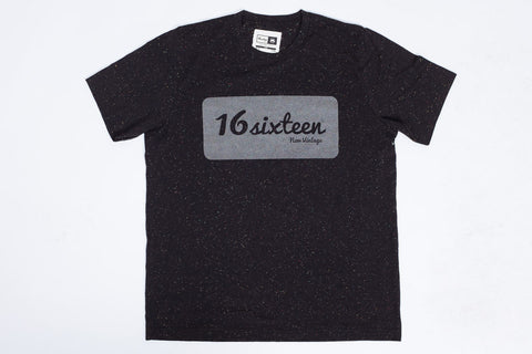 16Sixteen Speckled 3M Box Logo - Black