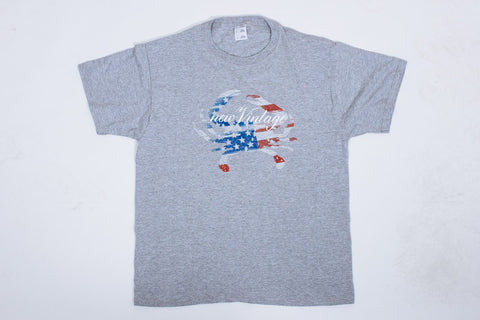 New Vintage Stars and Stripes - Gray