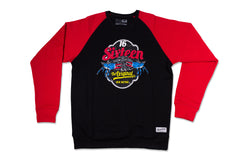 Original Logo Crewneck - Black & Red